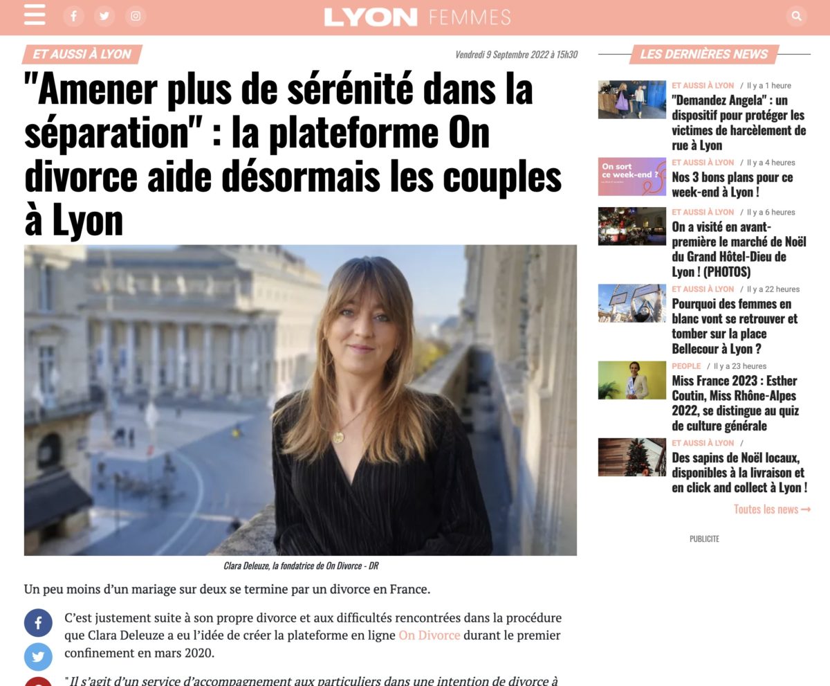 Article Lyon Femme